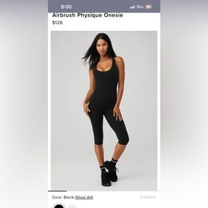 Alo Yoga Airbrush Physique Onesie